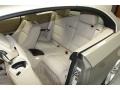 2007 BMW 3 Series Cream Beige Interior Rear Seat Photo