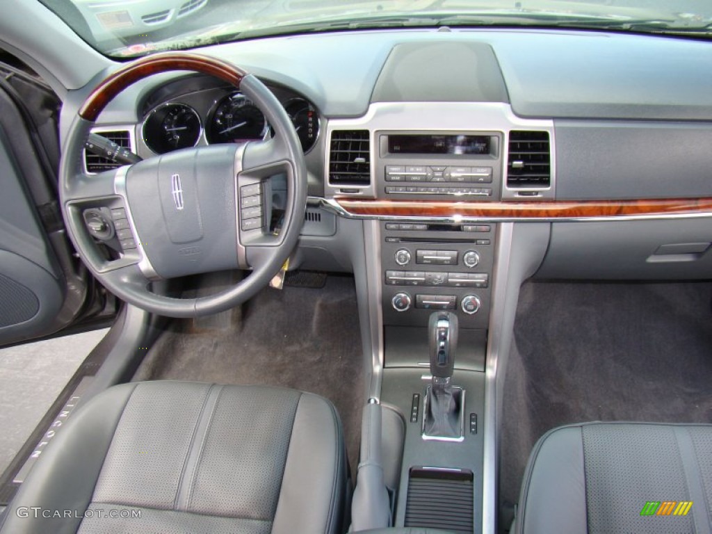 2010 Lincoln MKZ AWD Dark Charcoal Dashboard Photo #79508948