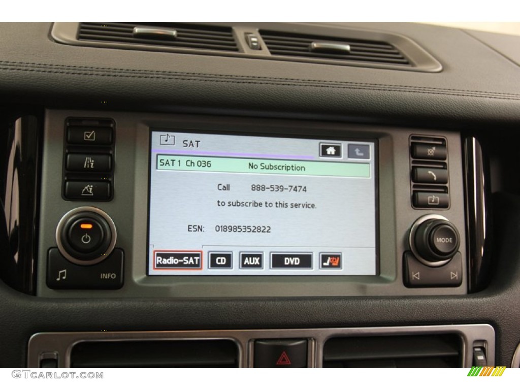 2007 Range Rover Supercharged - Zermatt Silver Metallic / Jet Black photo #33