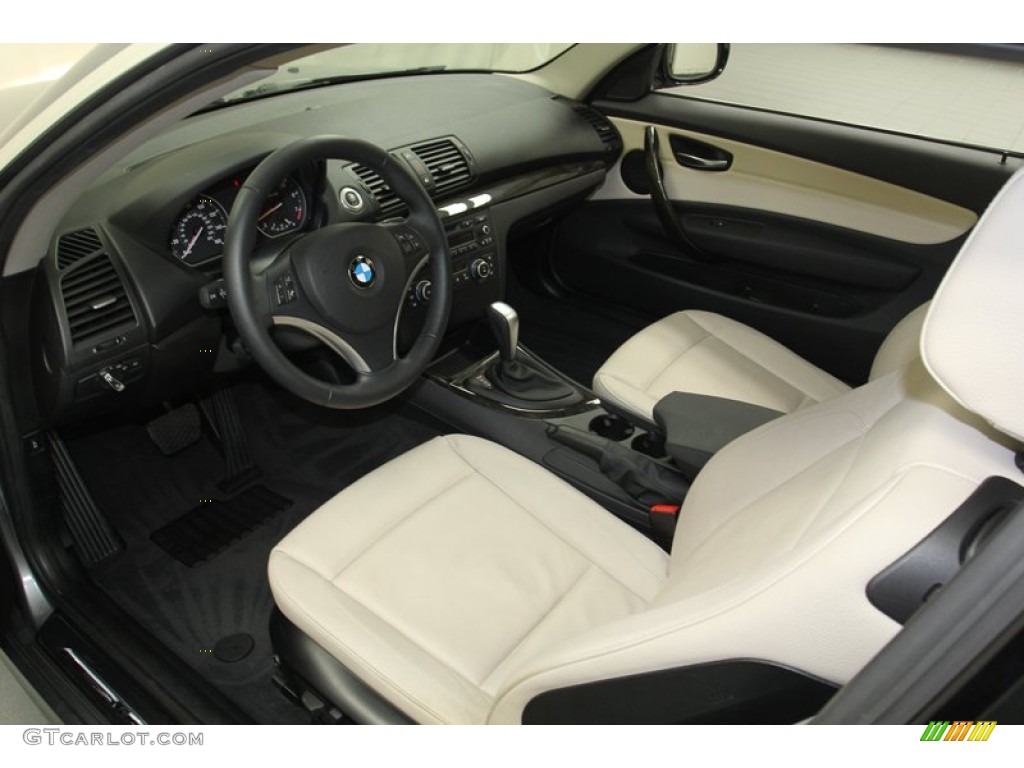 Savanna Beige Interior 2012 BMW 1 Series 128i Coupe Photo #79510164