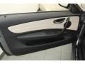 Savanna Beige 2012 BMW 1 Series 128i Coupe Door Panel