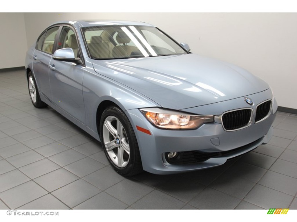 2012 3 Series 328i Sedan - Liquid Blue Metallic / Venetian Beige photo #1