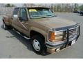 1998 Light Autumnwood Metallic GMC Sierra 3500 SL Crew Cab 4x4 Dually  photo #2