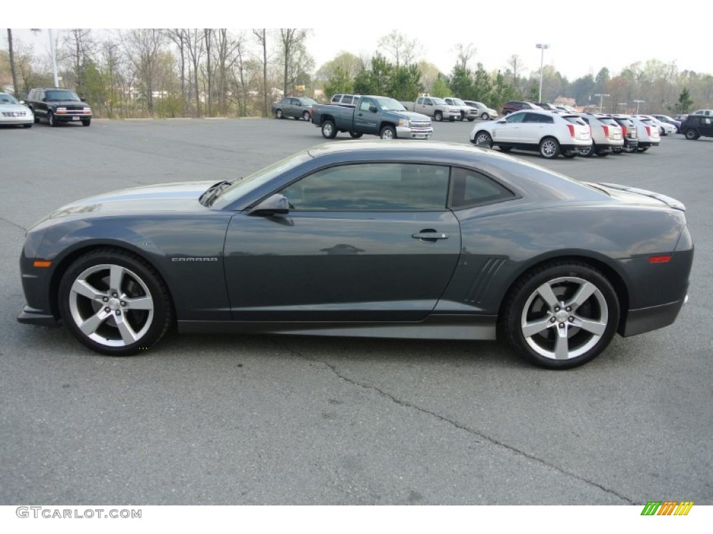 Cyber Gray Metallic 2011 Chevrolet Camaro SS Coupe Exterior Photo #79510721