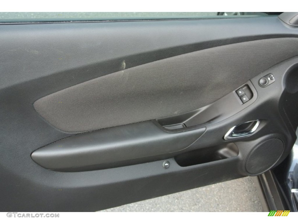 2011 Camaro SS Coupe - Cyber Gray Metallic / Black photo #9