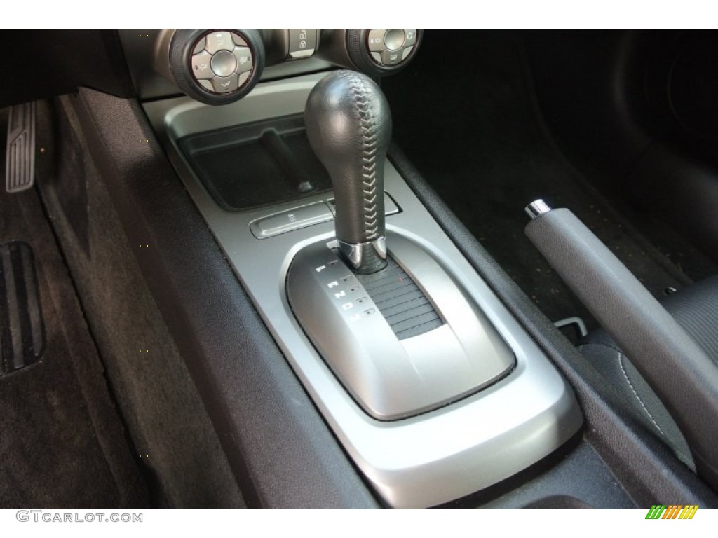 2011 Camaro SS Coupe - Cyber Gray Metallic / Black photo #11