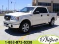 2007 White Sand Tri-Coat Ford F150 Lariat SuperCrew 4x4  photo #1