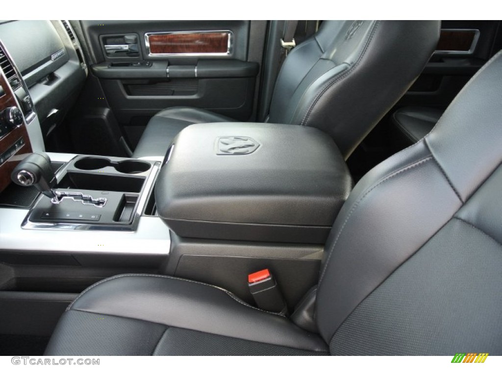 2010 Ram 1500 Laramie Crew Cab 4x4 - Inferno Red Crystal Pearl / Dark Slate Gray photo #10