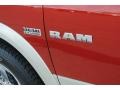 2010 Inferno Red Crystal Pearl Dodge Ram 1500 Laramie Crew Cab 4x4  photo #24