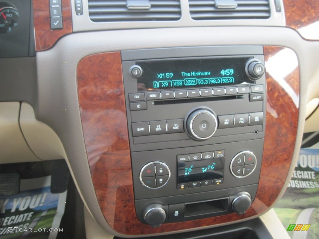 2013 Silverado 1500 LTZ Crew Cab 4x4 - White Diamond Tricoat / Light Cashmere/Dark Cashmere photo #12