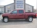 2013 Deep Ruby Metallic Chevrolet Silverado 1500 LT Crew Cab 4x4  photo #1