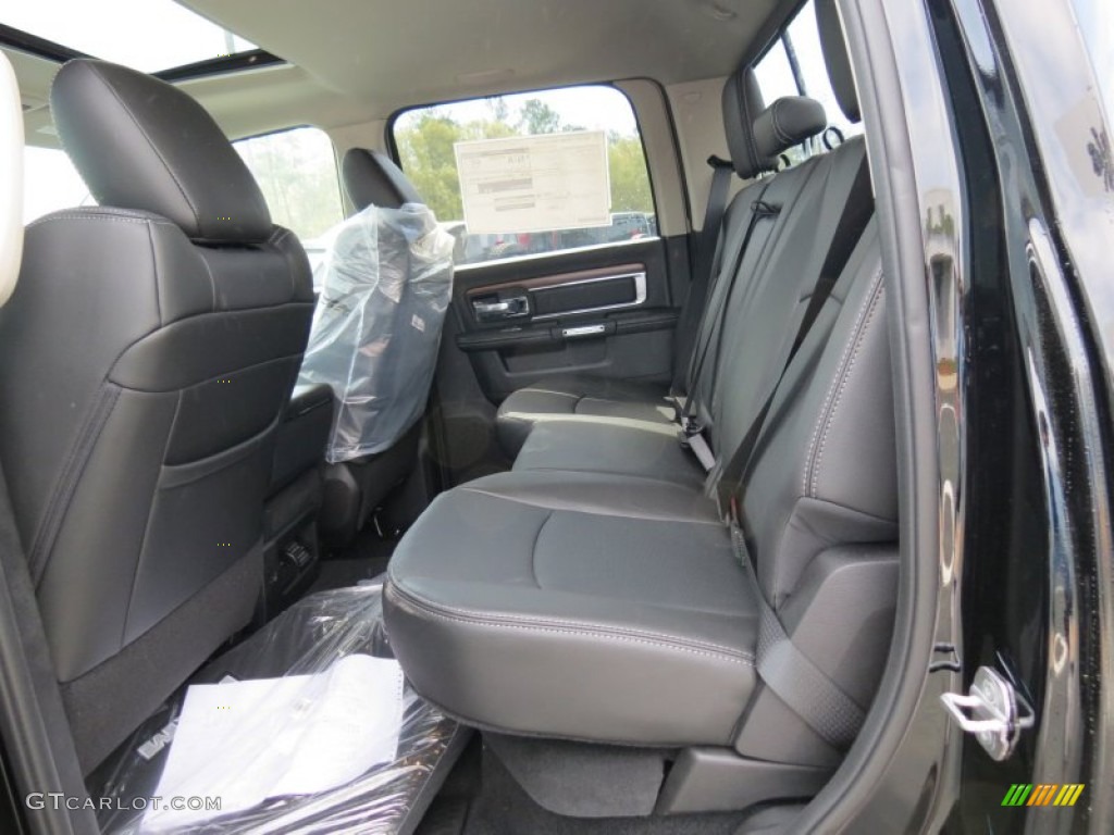 2013 Ram 2500 Laramie Crew Cab 4x4 Rear Seat Photo #79515835