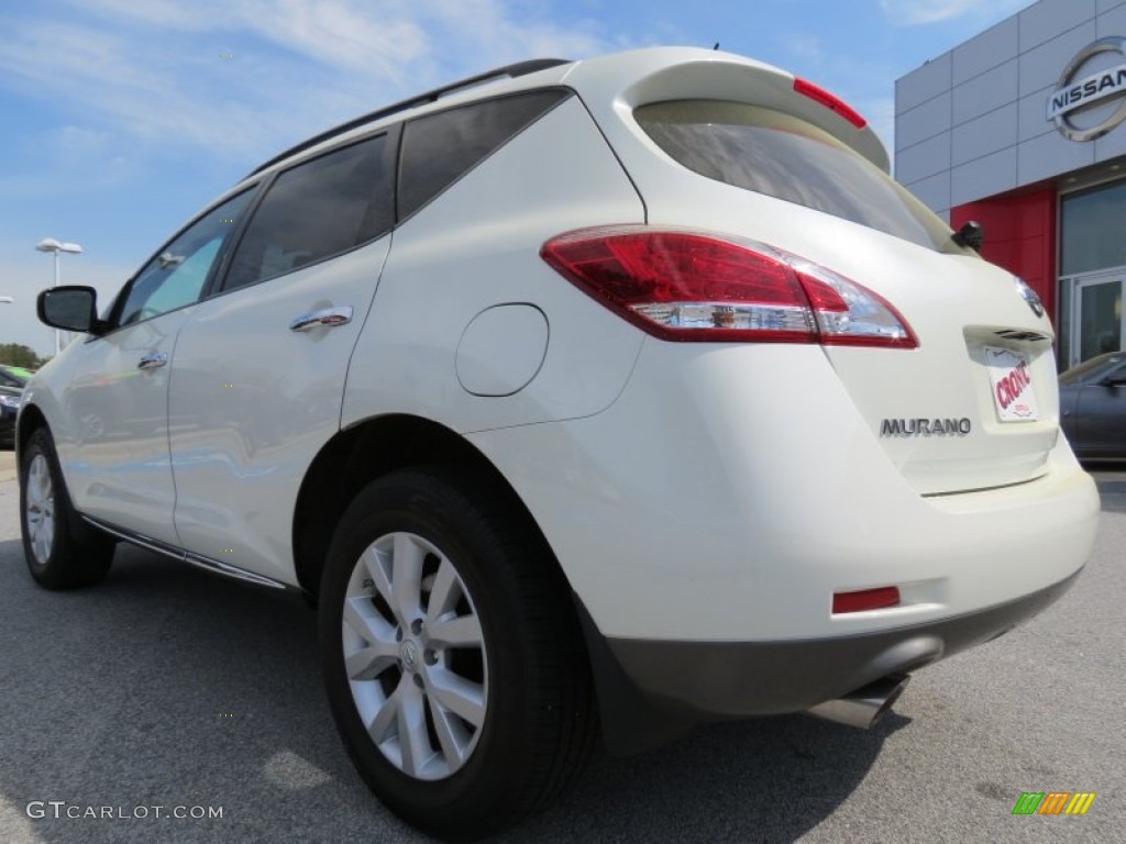 2011 Murano SL - Glacier White Pearl / Beige photo #3