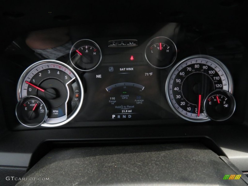 2013 Ram 2500 Laramie Crew Cab 4x4 Gauges Photos