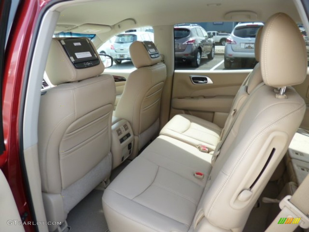 2013 Nissan Pathfinder Platinum 4x4 Rear Seat Photo #79515971