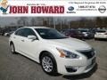 2013 Pearl White Nissan Altima 2.5 S  photo #1