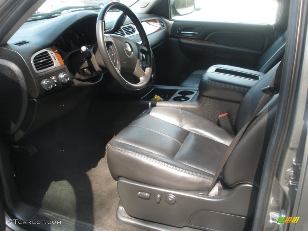 2008 Silverado 1500 LTZ Crew Cab 4x4 - Graystone Metallic / Ebony photo #5
