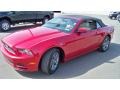 2013 Red Candy Metallic Ford Mustang V6 Premium Convertible  photo #16