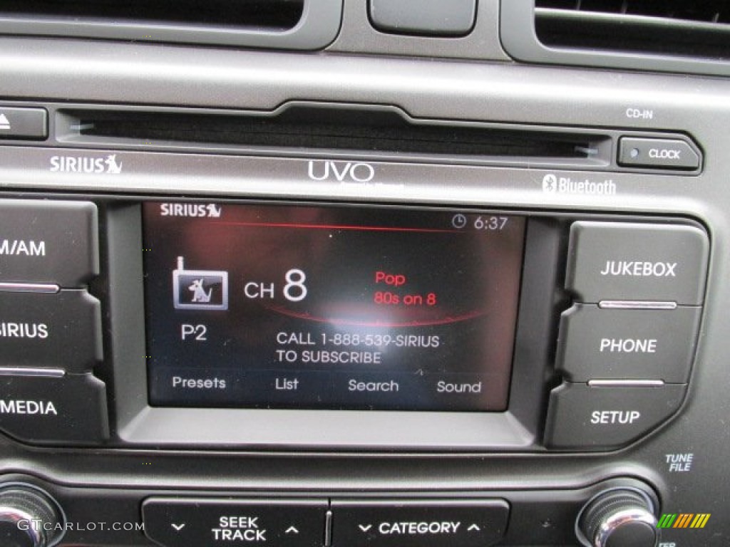 2012 Kia Rio Rio5 SX Hatchback Controls Photos