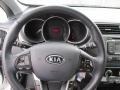 Black 2012 Kia Rio Rio5 SX Hatchback Steering Wheel