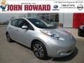 Brilliant Silver 2013 Nissan LEAF SL