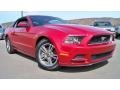 2013 Red Candy Metallic Ford Mustang V6 Premium Convertible  photo #21