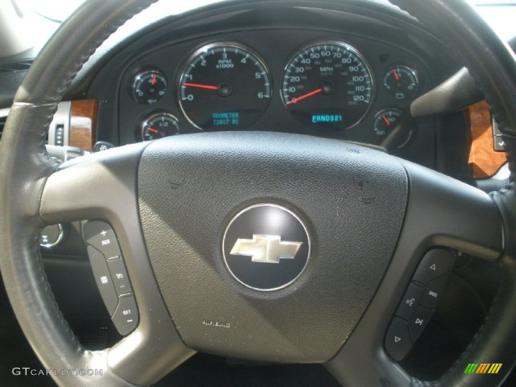 2008 Silverado 1500 LTZ Crew Cab 4x4 - Graystone Metallic / Ebony photo #26
