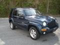 2002 Patriot Blue Pearlcoat Jeep Liberty Limited 4x4  photo #1