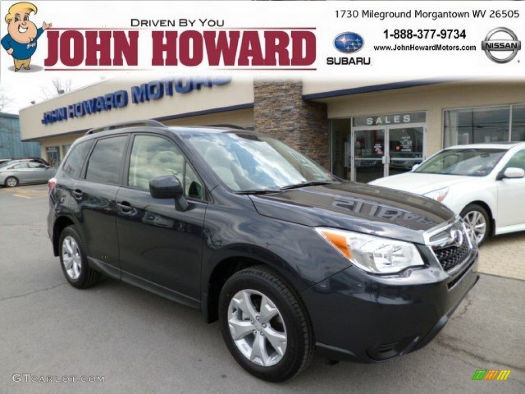 Dark Gray Metallic Subaru Forester