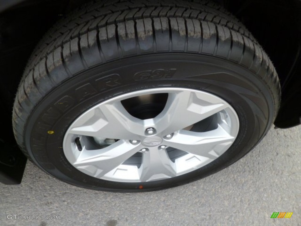 2014 Forester 2.5i Premium - Dark Gray Metallic / Platinum photo #8