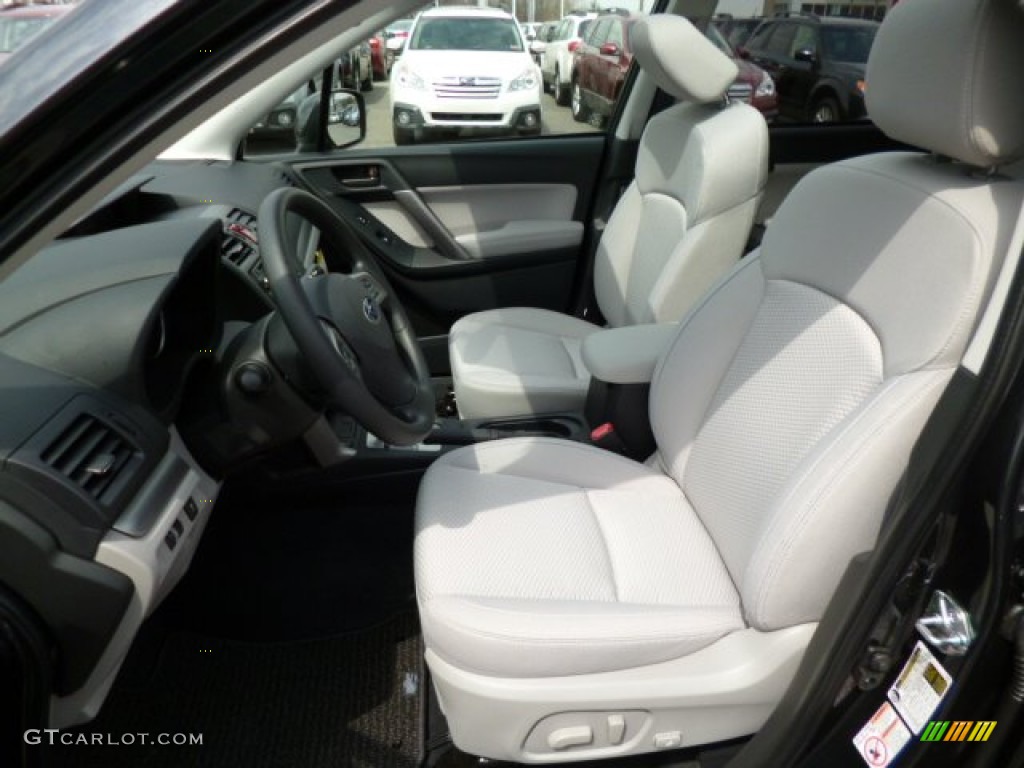 2014 Forester 2.5i Premium - Dark Gray Metallic / Platinum photo #15