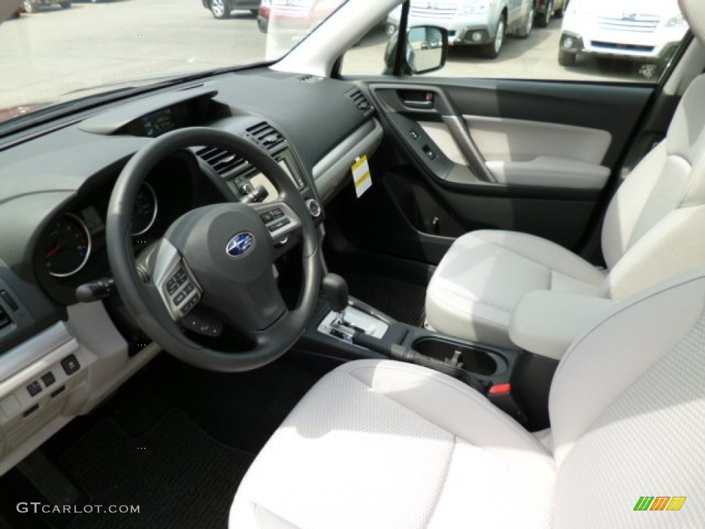 2014 Forester 2.5i Premium - Dark Gray Metallic / Platinum photo #16