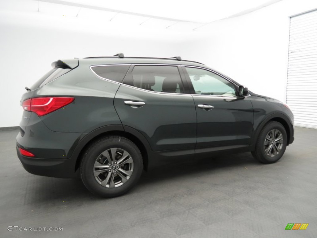 Juniper Green 2013 Hyundai Santa Fe Sport Exterior Photo #79518115