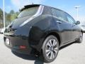 2013 Super Black Nissan LEAF SL  photo #5