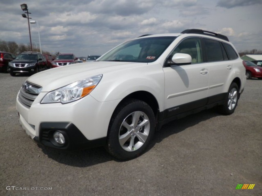 Satin White Pearl 2013 Subaru Outback 2.5i Limited Exterior Photo #79518427
