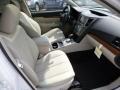 Warm Ivory Leather 2013 Subaru Outback 2.5i Limited Interior