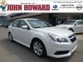 Satin White Pearl - Legacy 2.5i Premium Photo No. 1