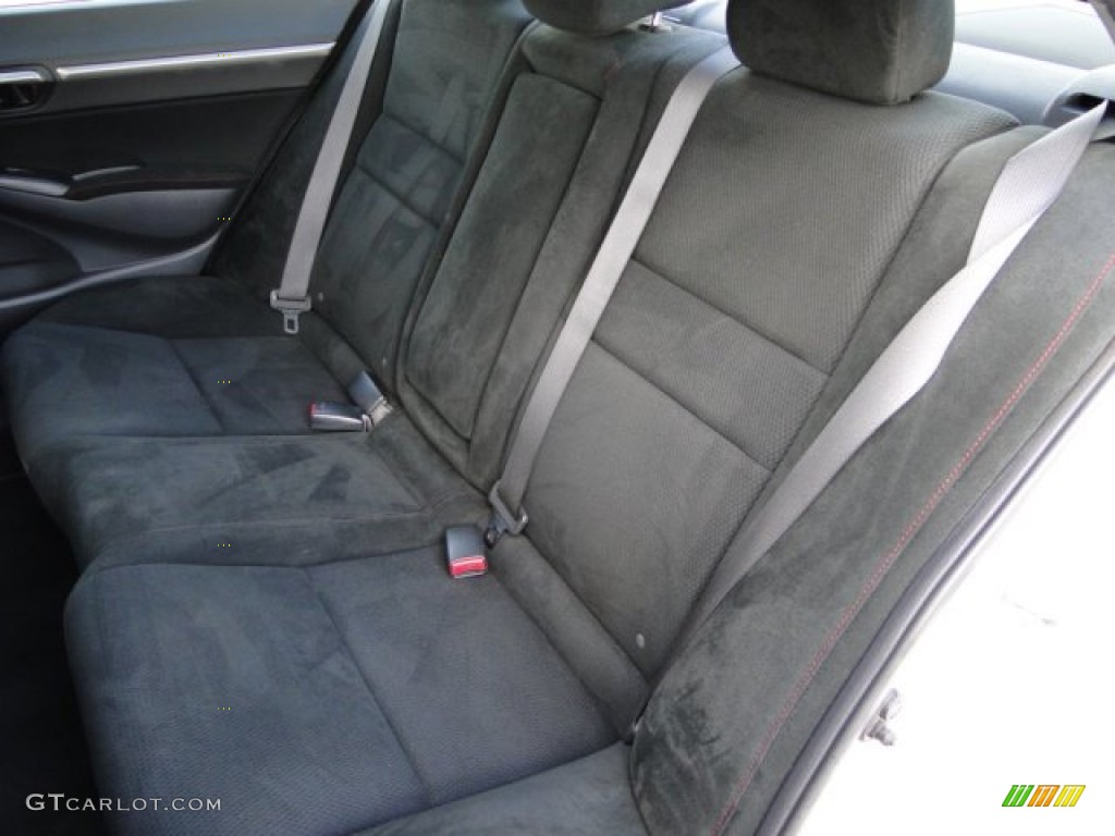2008 Honda Civic Si Sedan Rear Seat Photo #79519249