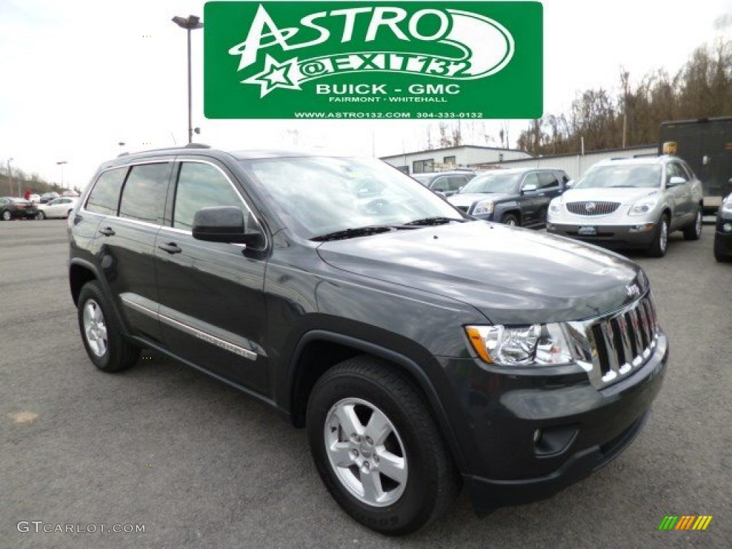 2011 Grand Cherokee Laredo 4x4 - Dark Charcoal Pearl / Black photo #1