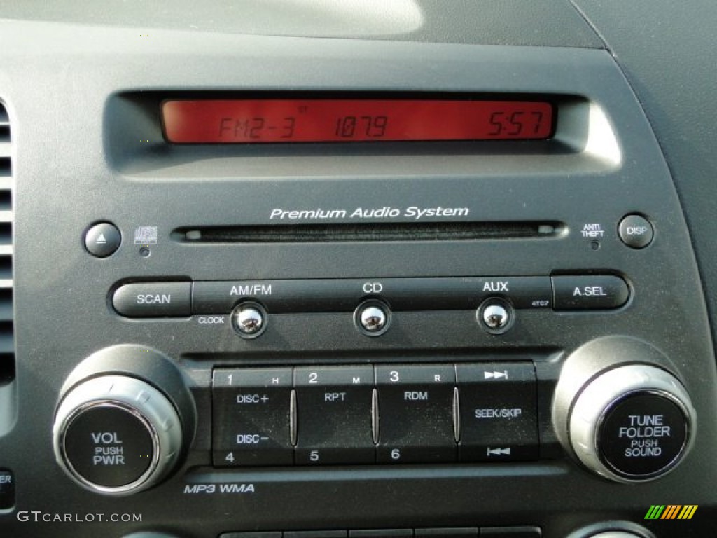 2008 Honda Civic Si Sedan Audio System Photos