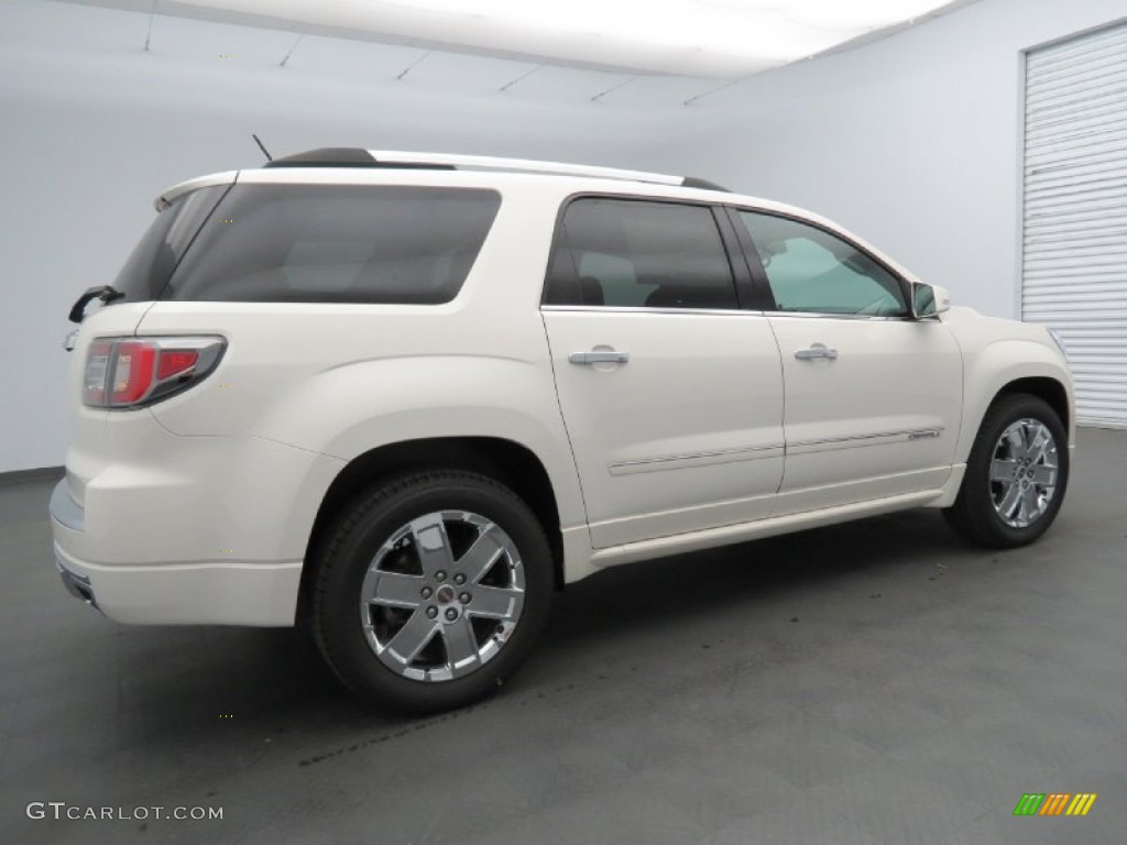 2013 Acadia Denali - Summit White / Ebony photo #2