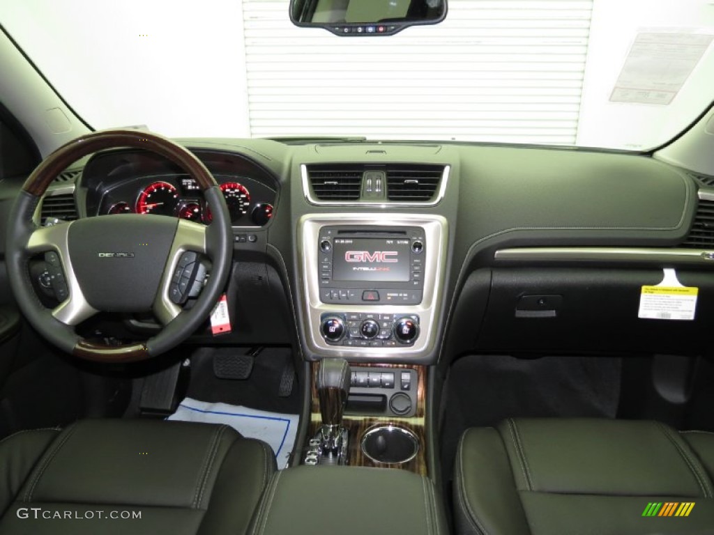 2013 GMC Acadia Denali Ebony Dashboard Photo #79519528