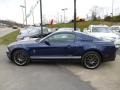 Kona Blue Metallic 2012 Ford Mustang Shelby GT500 SVT Performance Package Coupe Exterior