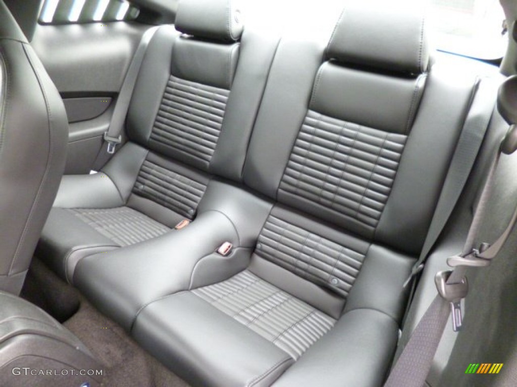 2012 Ford Mustang Shelby GT500 SVT Performance Package Coupe Rear Seat Photo #79519847