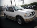 2012 White Platinum Tri-Coat Ford Expedition XLT  photo #3