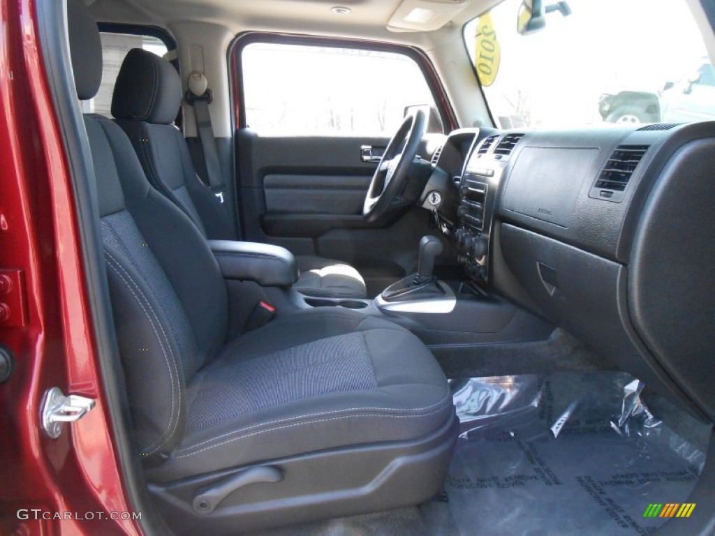 Ebony Interior 2010 Hummer H3 Standard H3 Model Photo #79520353
