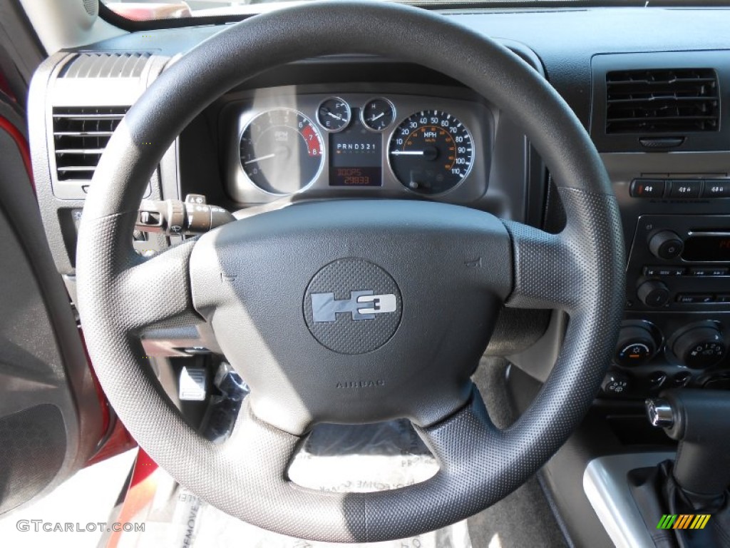 2010 Hummer H3 Standard H3 Model Steering Wheel Photos