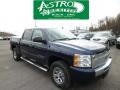 Imperial Blue Metallic 2010 Chevrolet Silverado 1500 LS Crew Cab 4x4