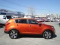 2013 Techno Orange Kia Sportage EX AWD  photo #12