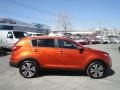 2013 Techno Orange Kia Sportage EX AWD  photo #13